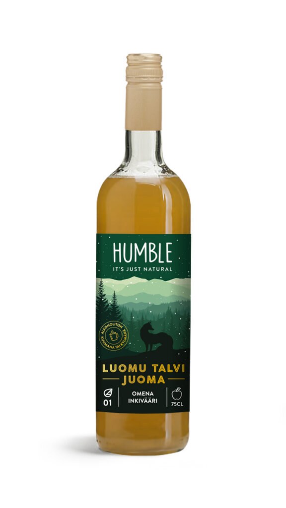 Humble Talvi Juoma Omena-Inkivääri, luomu