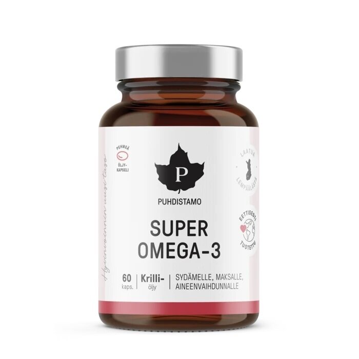 Puhdistamo Super Omega-3 60 kaps