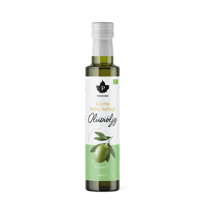 Puhdistamo Extra Neitsyt Oliiviöljy, luomu 250 ml