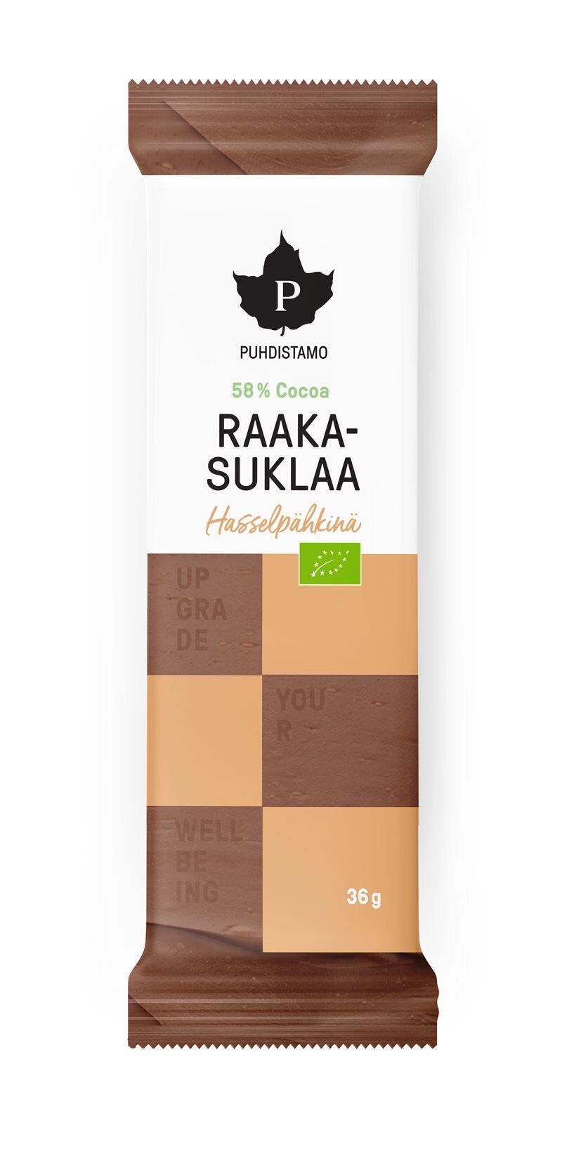 Puhdistamo Raakasuklaa Hasselpähkinä