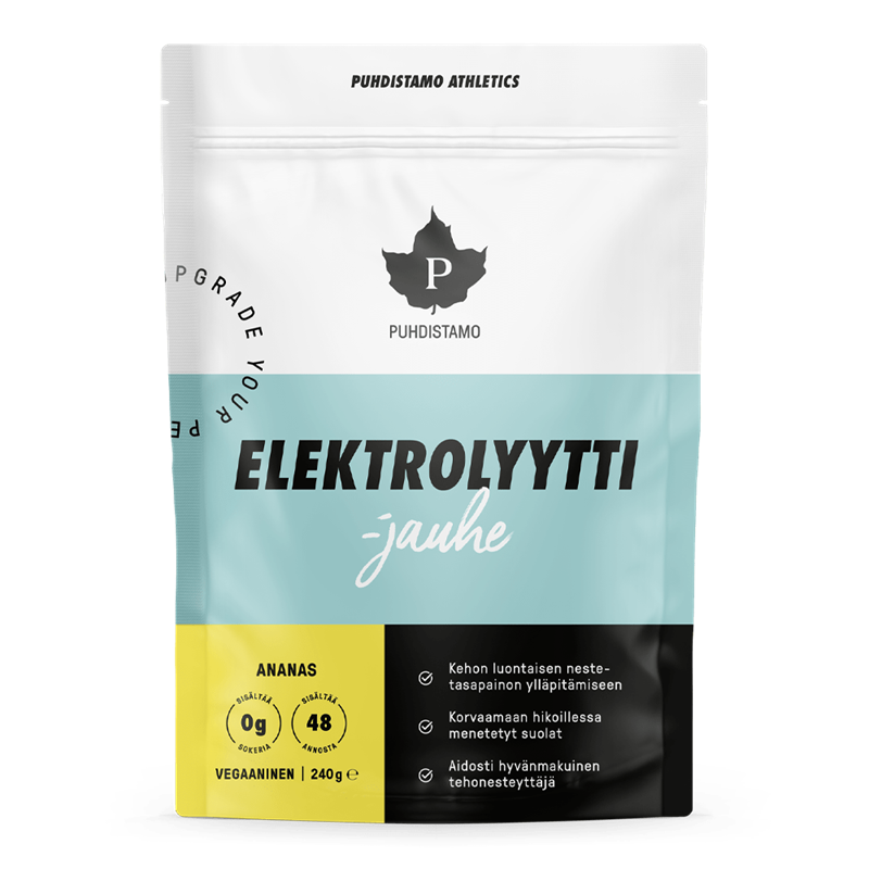 Puhdistamo Elektrolyyttijauhe Ananas