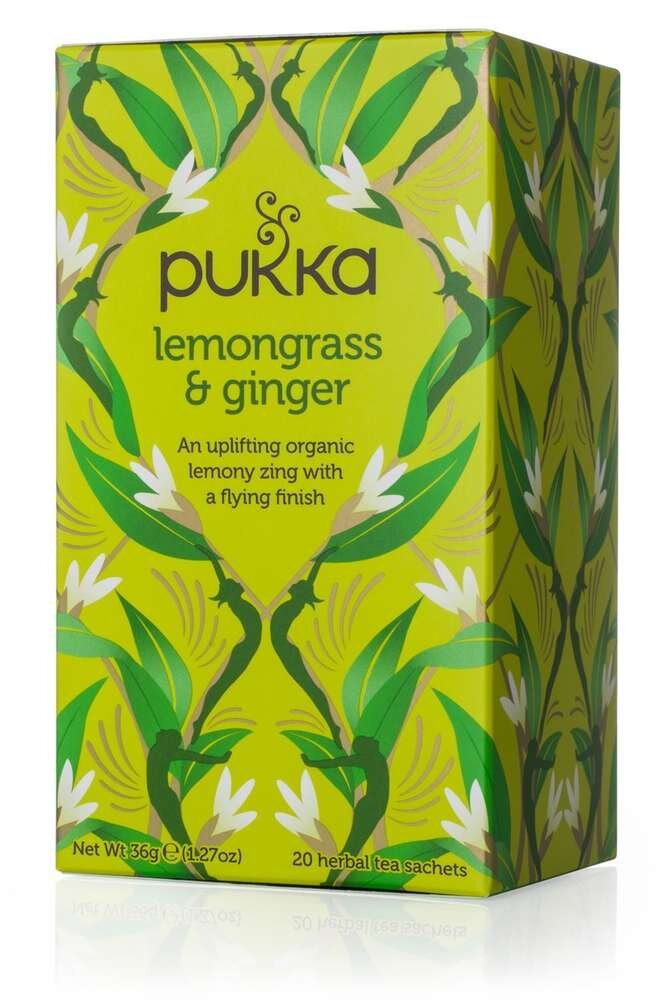 Pukka Lemongrass Ginger, luomu