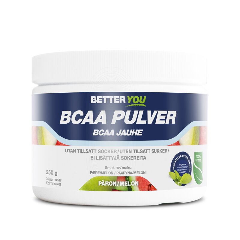 Better You Luonnollinen BCAA-jauhe - Päärynä/Meloni