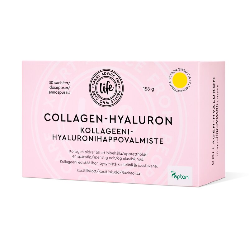Life Kollageeni-hyaluronihappovalmiste, Sitruuna