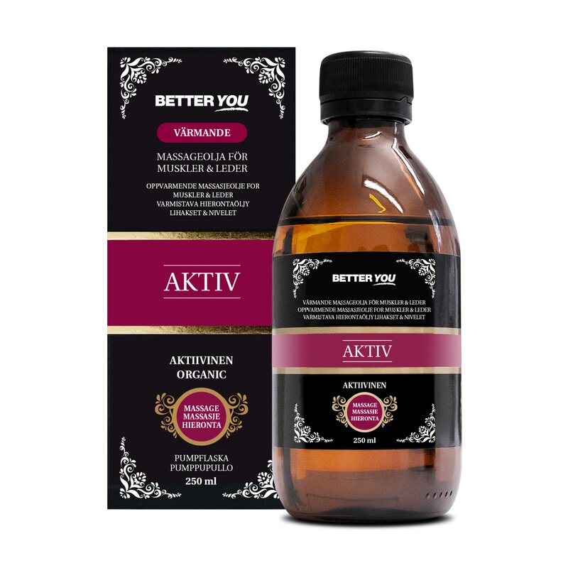 Better You Aktiivinen Luomuhierontaöljy