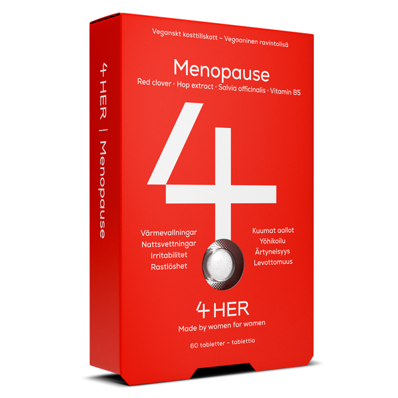 4Her Menopause ravintolisä