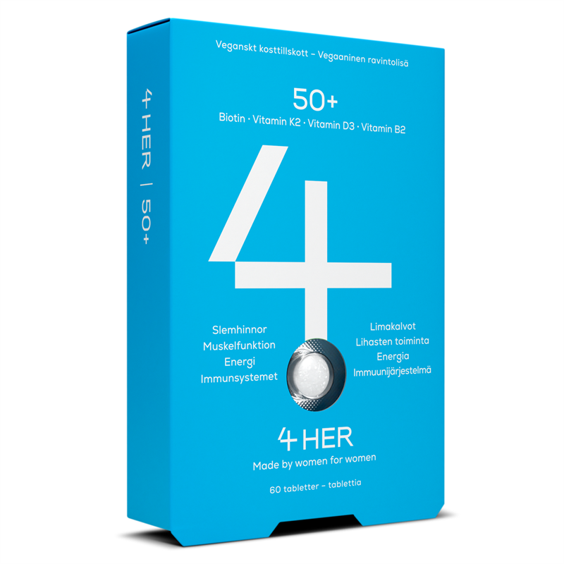 4Her 50+ ravintolisä naisille