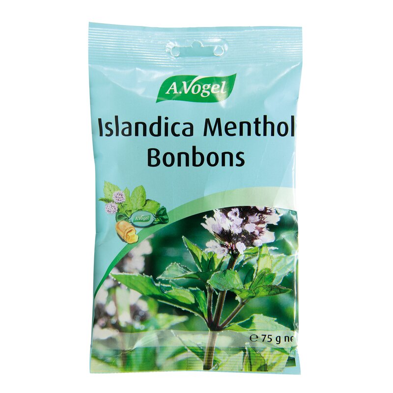 A.Vogel Islandica Menthol kurkkupastilli 75 g