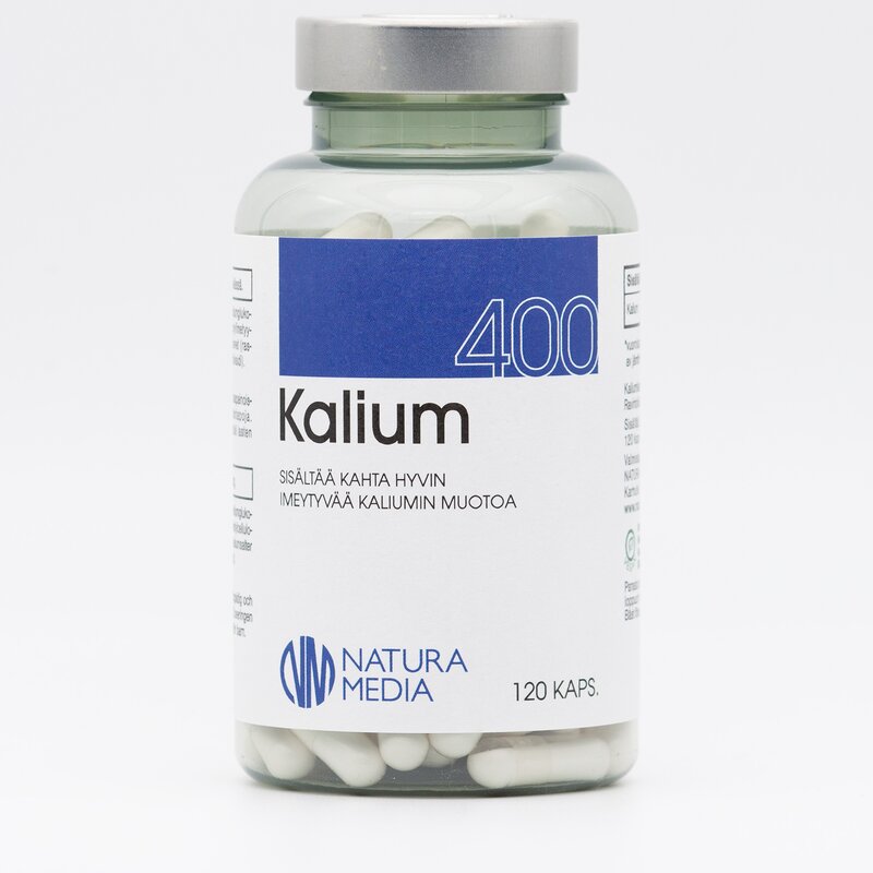 Kalium 400 mg 120 kaps