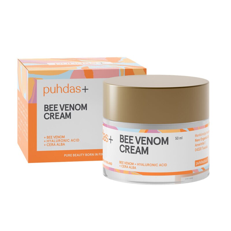 PUHDAS+ BEE VENOM CREAM 50ml