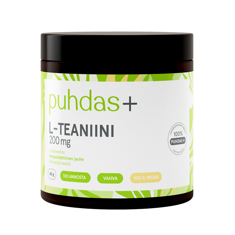 PUHDAS+ L-TEANIINI 40g