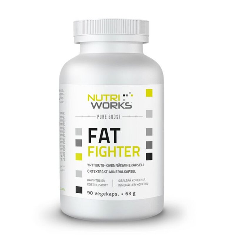 Nutri Works Fat Fighter 90 vegekaps