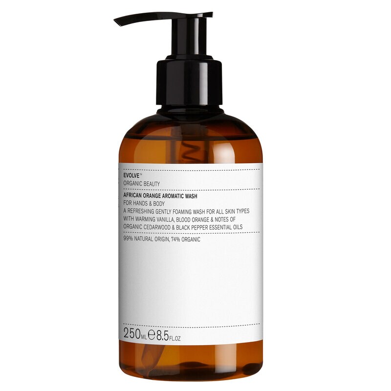 Evolve Organic Beauty African Orange Aromatic Hand & Body Wash 250 ml