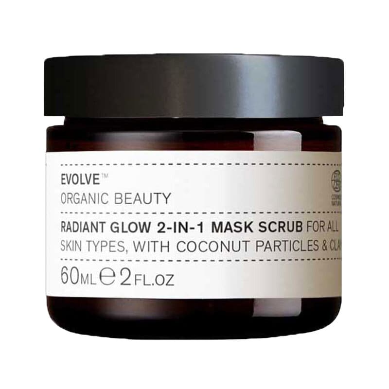 Evolve Organic Beauty Radiant Glow 2-in-1 Mask Scrub 60 ml