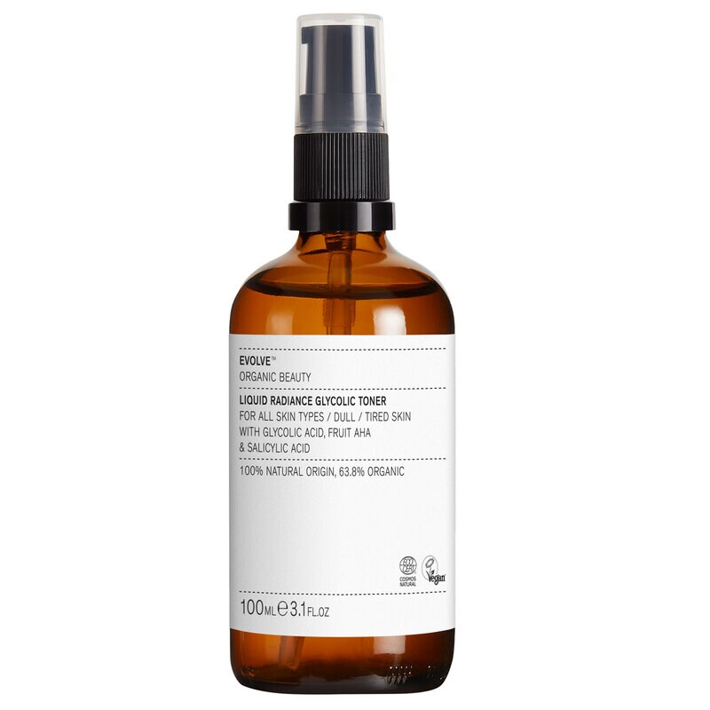 Evolve Organic Beauty Liquid Radiance Glycolic Toner 100 ml
