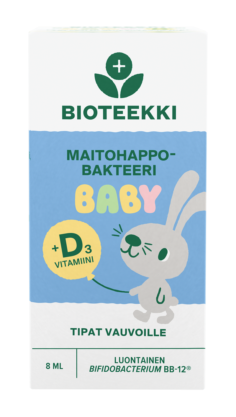 Bioteekki Maitohappobakteeri Baby Tipat