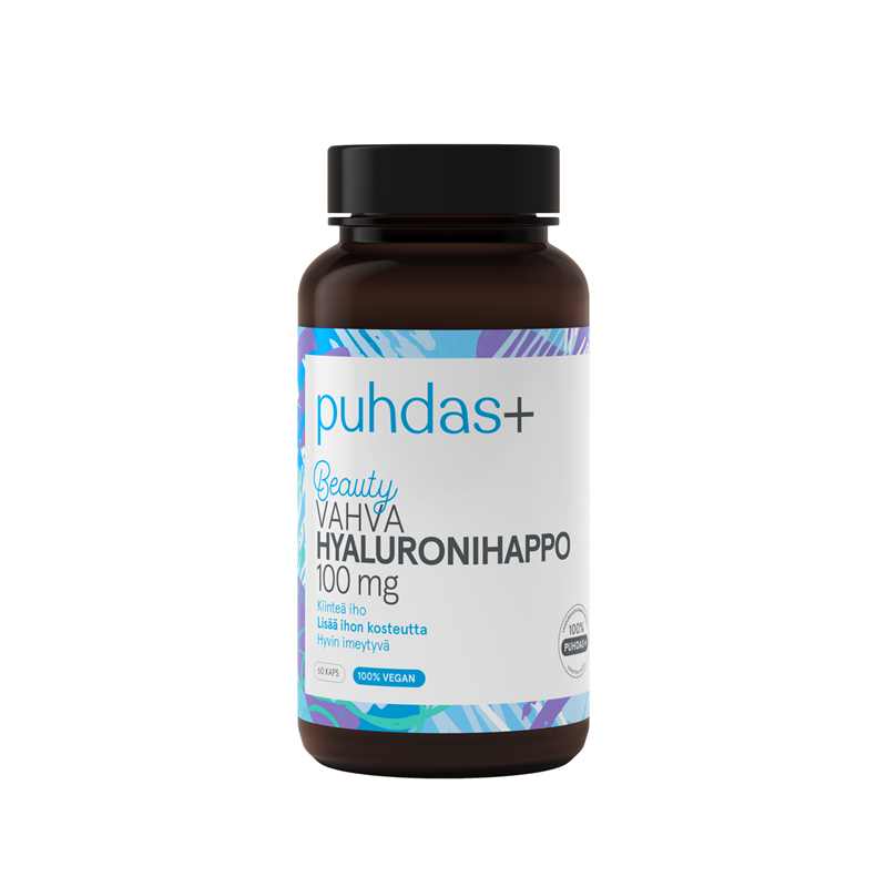 Puhdas+ Beauty Vahva Hyaluronihappo 60 kaps