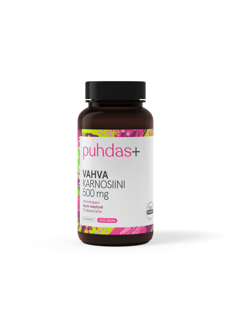 Puhdas+ Vahva Karnosiini 50 kaps