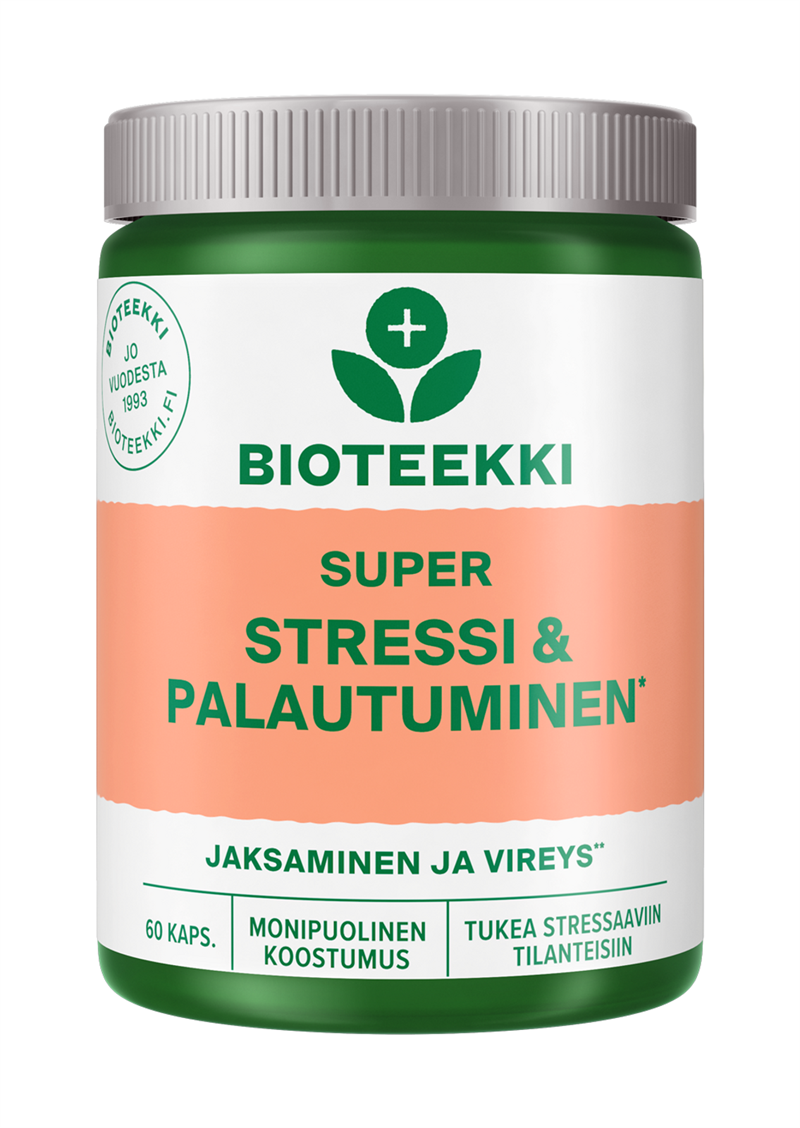 Super Stressi & Palautuminen 60 kaps.