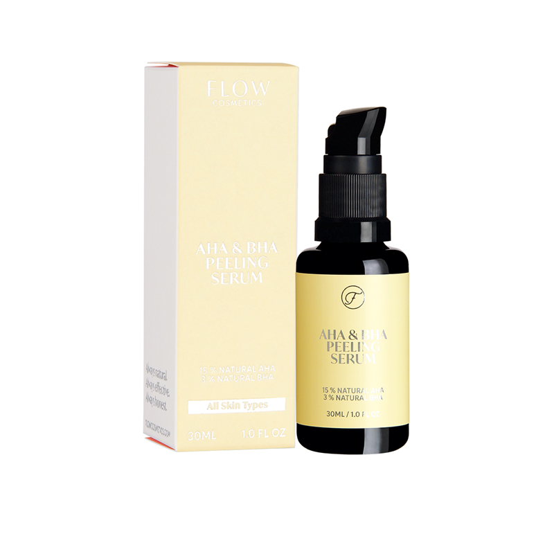 Flow Cosmetics AHA & BHA Peeling Serum -kuoriva yöseerumi