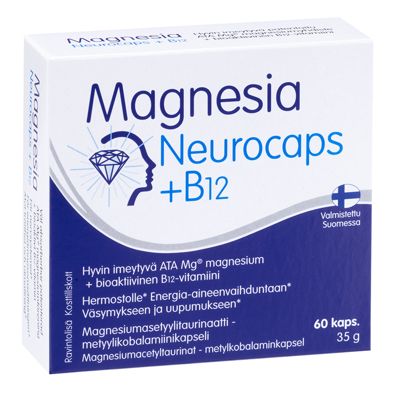 Magnesia Neurocaps + B12 60 kaps
