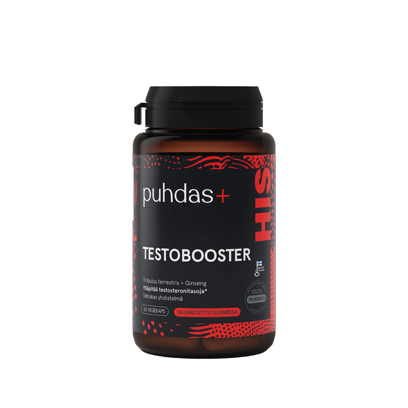 PUHDAS+ Testobooster 60 kaps