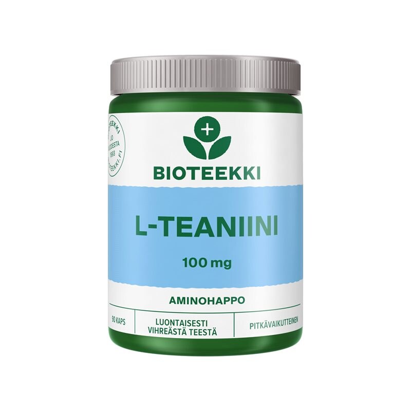 Bioteekki L-teaniini 100 mg 90 kaps