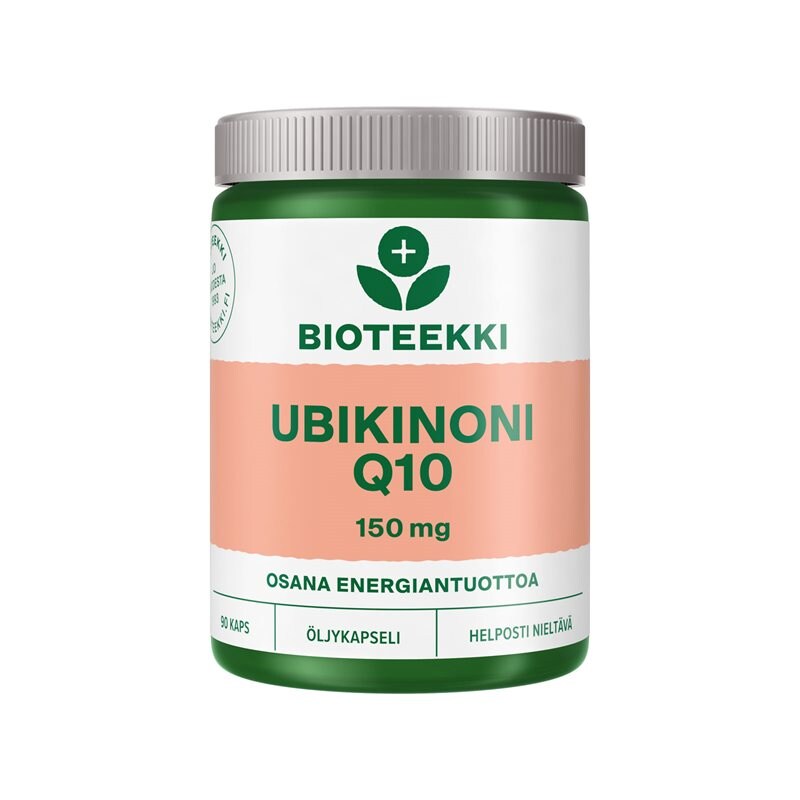 Bioteekki Ubikinoni Q10 150 mg 90 tabl