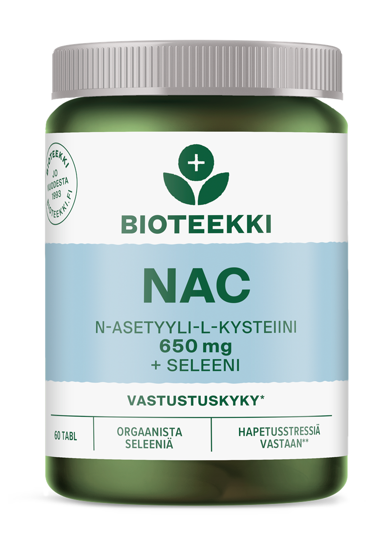 Bioteekki NAC + Seleeni