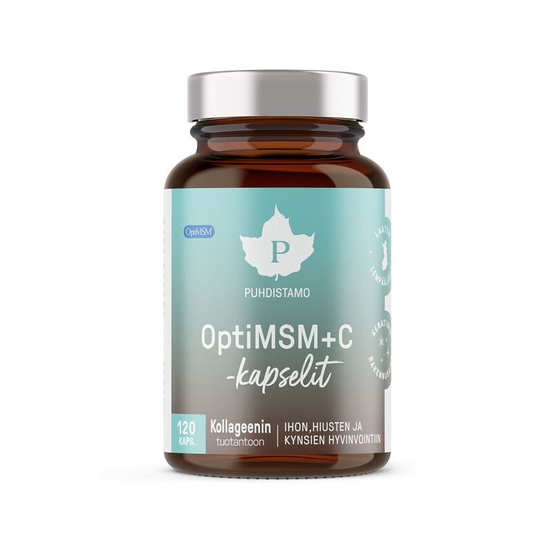 Puhdistamo OptiMSM +C -kapselit