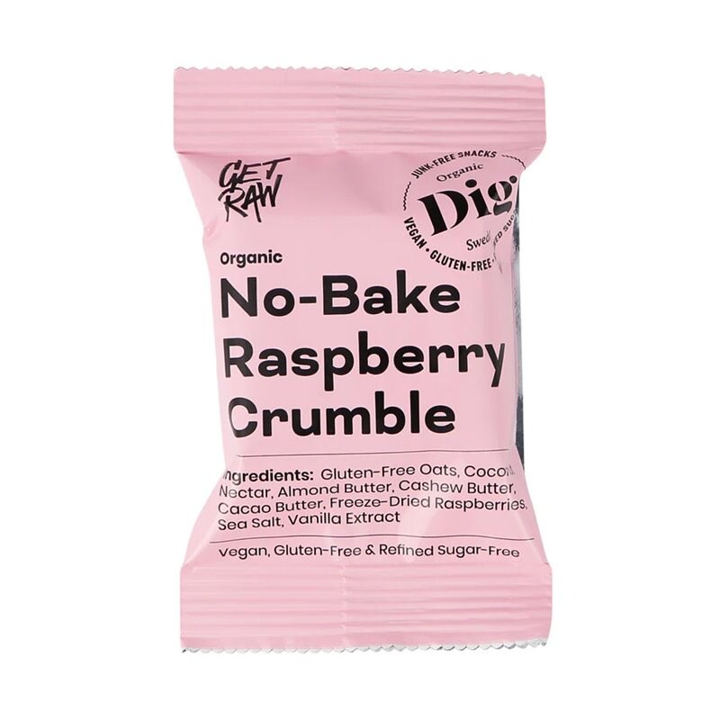 DIG No-Bake Raspberry Crumble