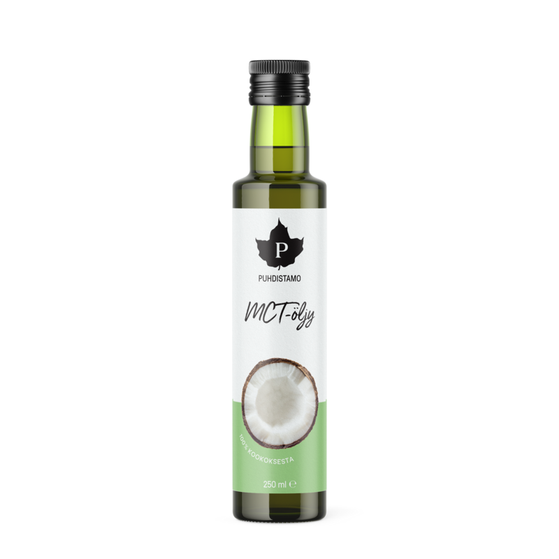 Puhdistamo MCT-öljy 250 ml