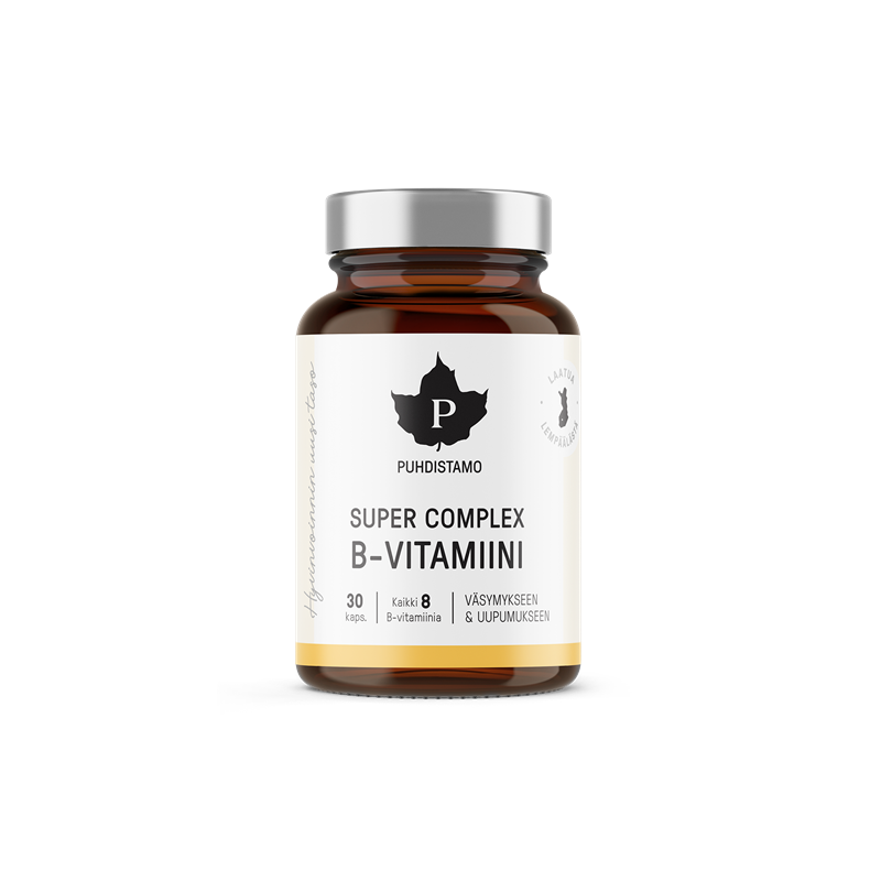 Puhdistamo Super Complex B-vitamiini 30kaps