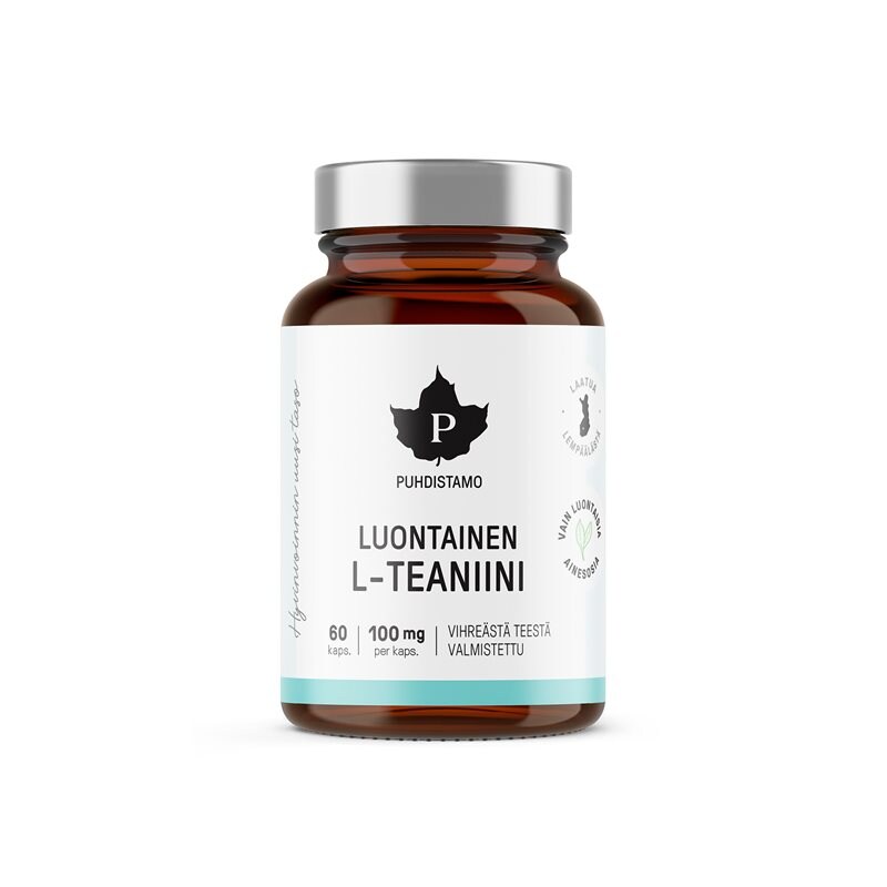 Puhdistamo Luontainen L-teaniini 100 mg