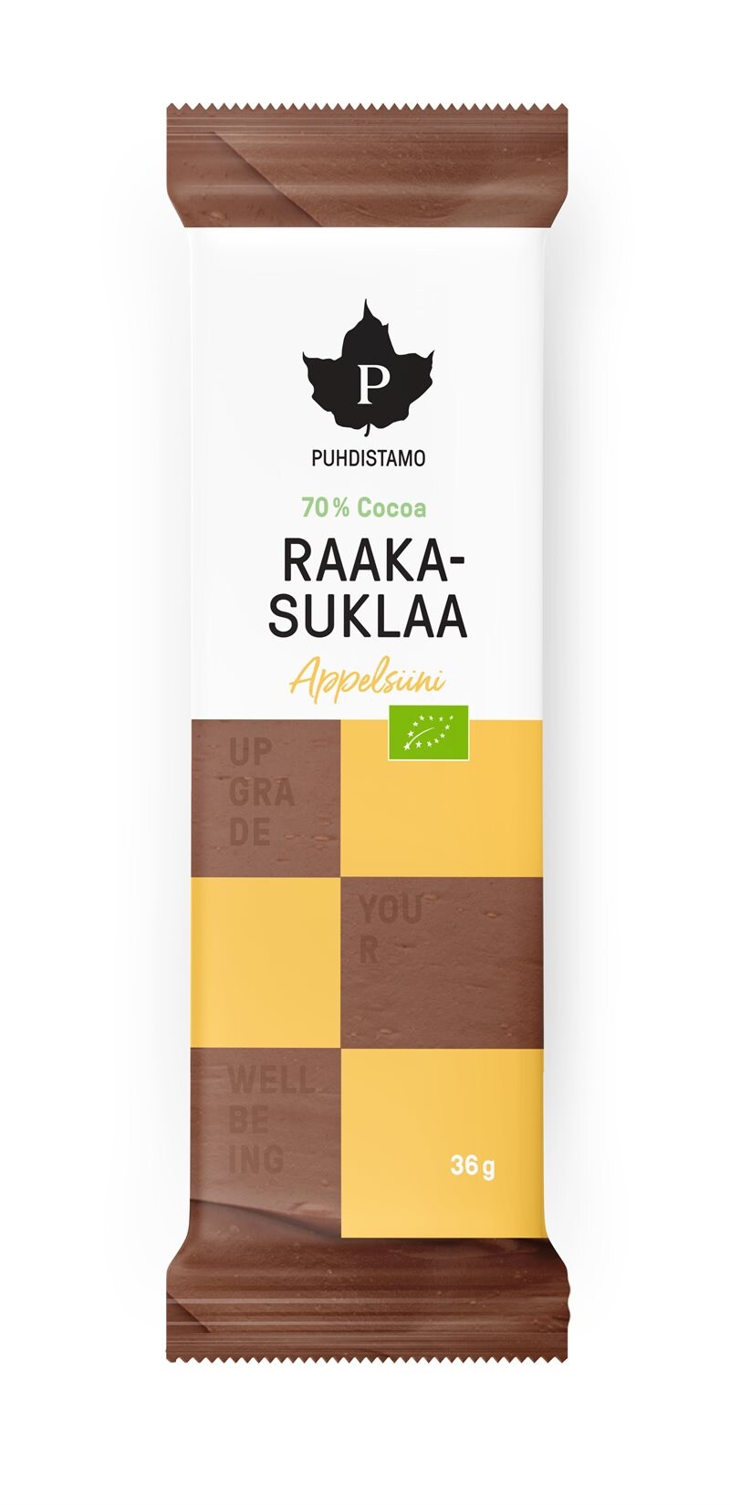 Puhdistamo Raakasuklaa Appelsiin