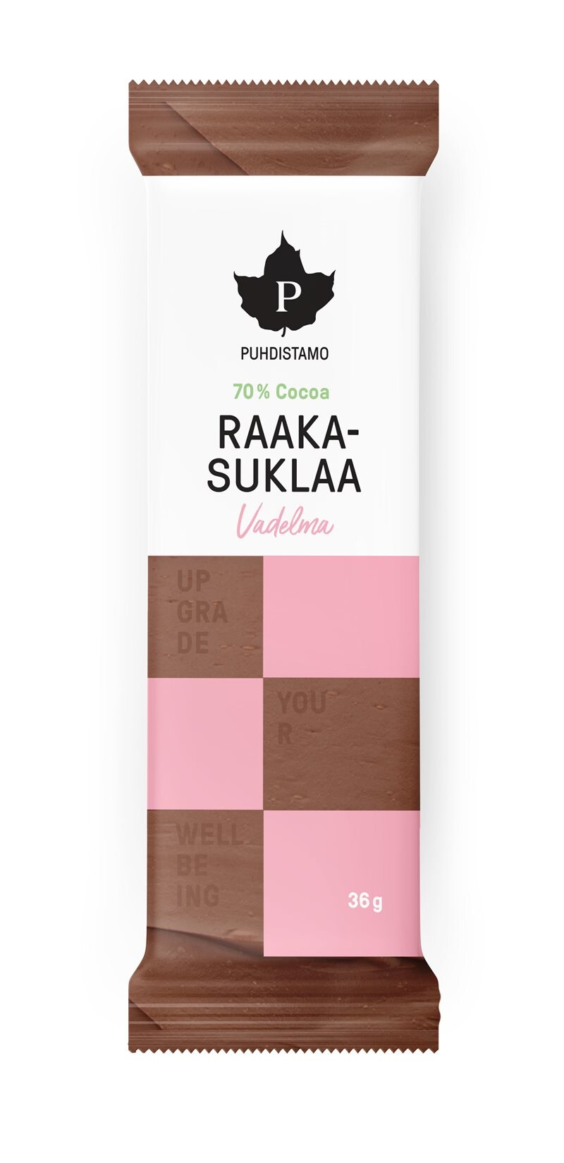 Puhdistamo Raakasuklaa Vadelma