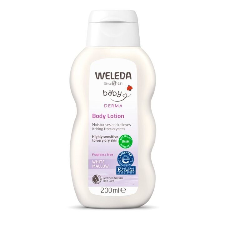 Weleda Baby Derma White Mallow Body Lotion vartaloemulsio