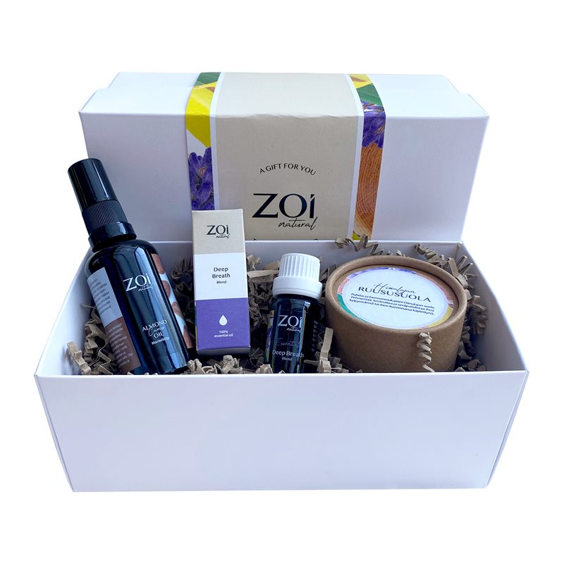 Zoi Organic Deep Breath -lahjapakkaus