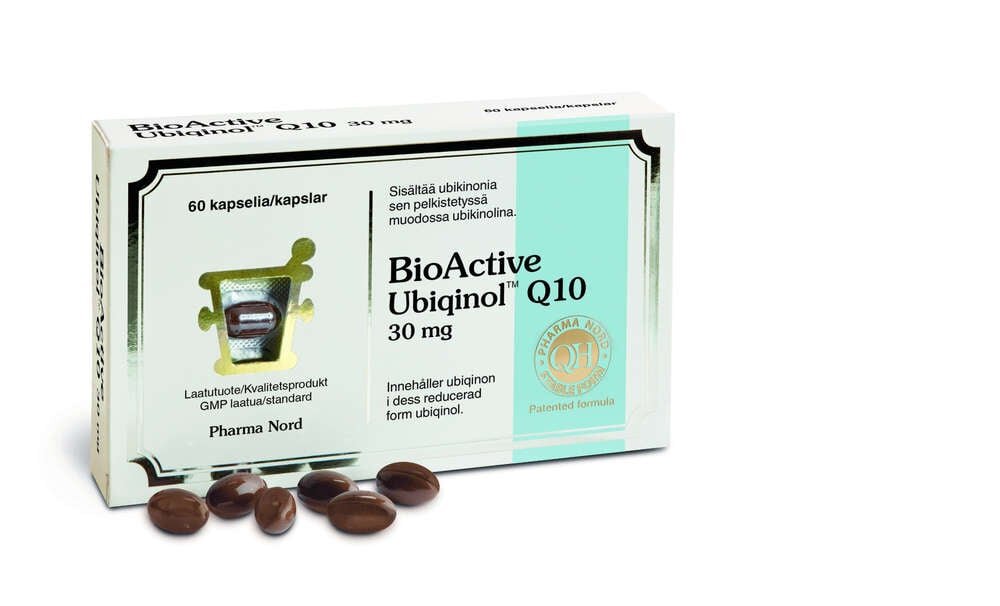 BioActive Ubiqinol Q10 30 mg 60 kaps