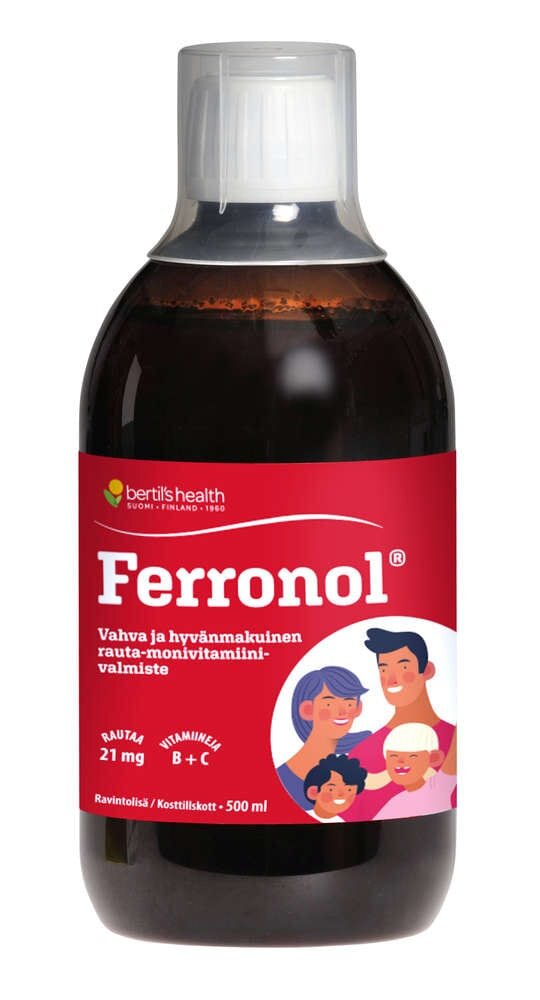 Ferronol, Rautaa ja vitamiineja sisältävä ravintolisä