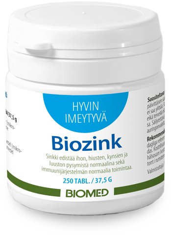 Biomed Biozink, sinkkivalmiste
