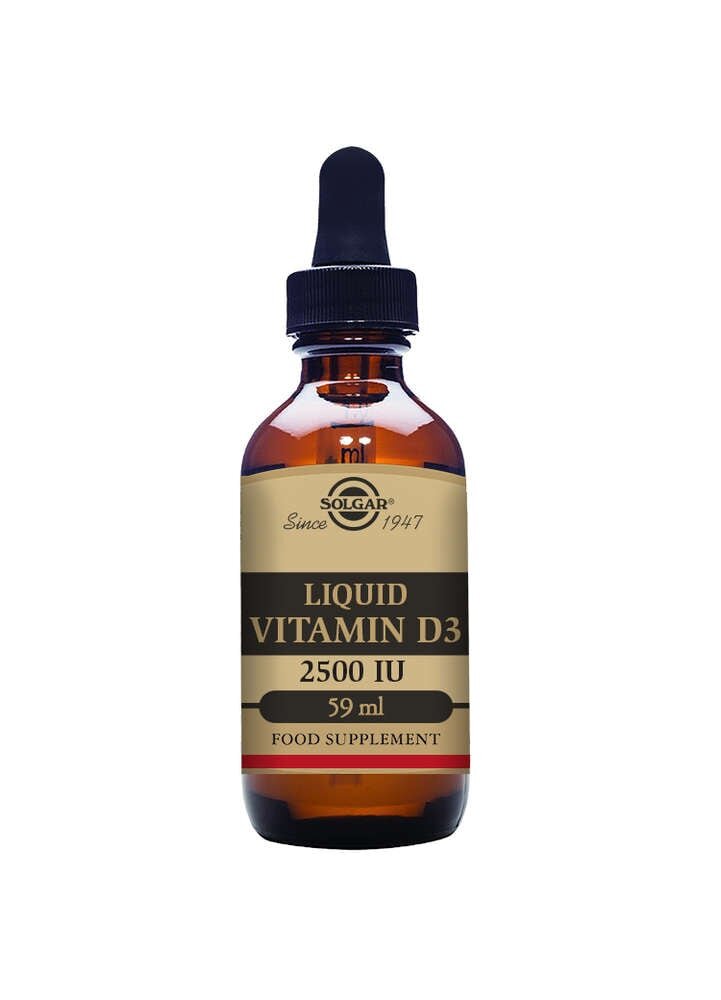 Solgar Liquid Vitamin D3 nestemäinen D-vitamiini