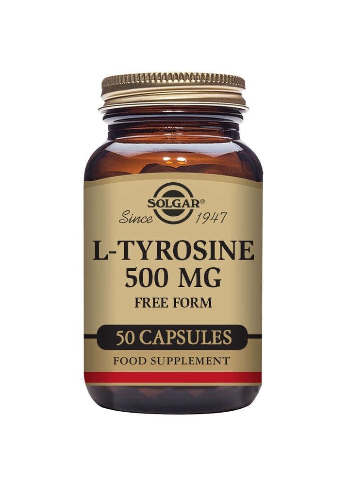 Solgar L-Tyrosine 500 mg  50 kap