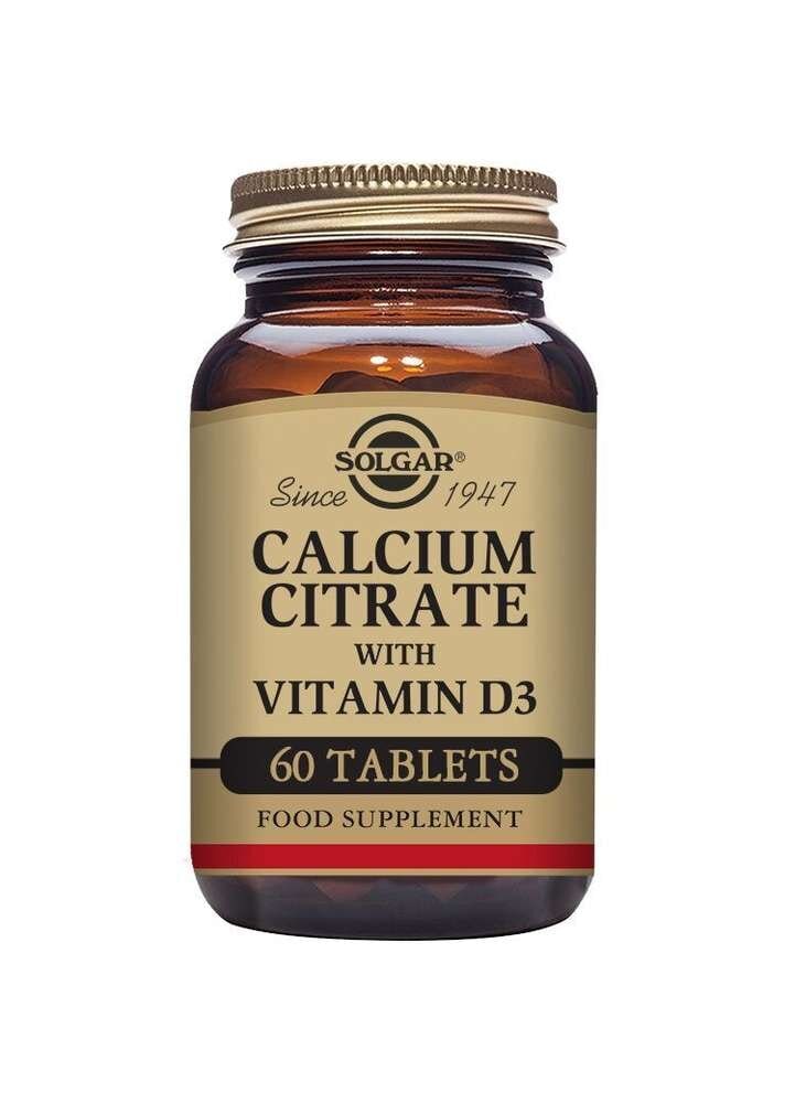 Solgar Calcium Citrate+D3