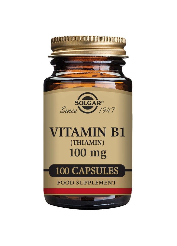 Solgar Vitamin B1 (Tiamiini) 100 mg