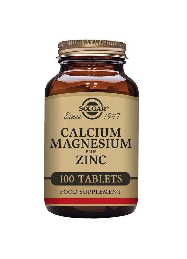 Solgar Calcium Magnesium Plus Zinc