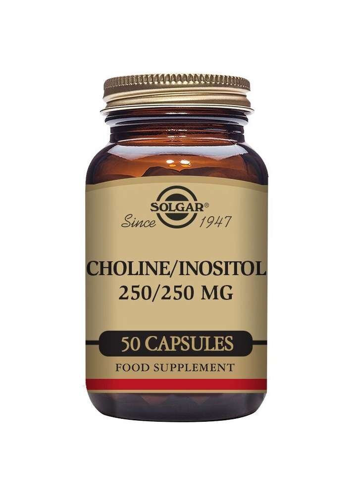Solgar Choline Inositol 250/250 mg