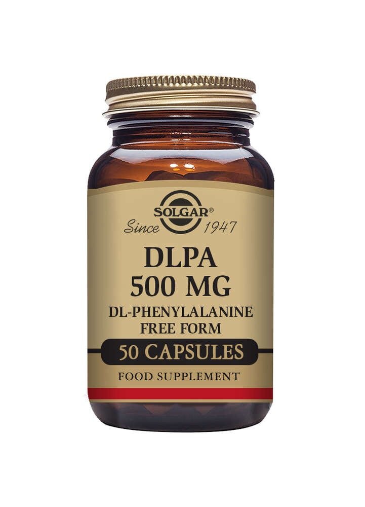 Solgar DLPA DL-Phenylalanine 500 mg