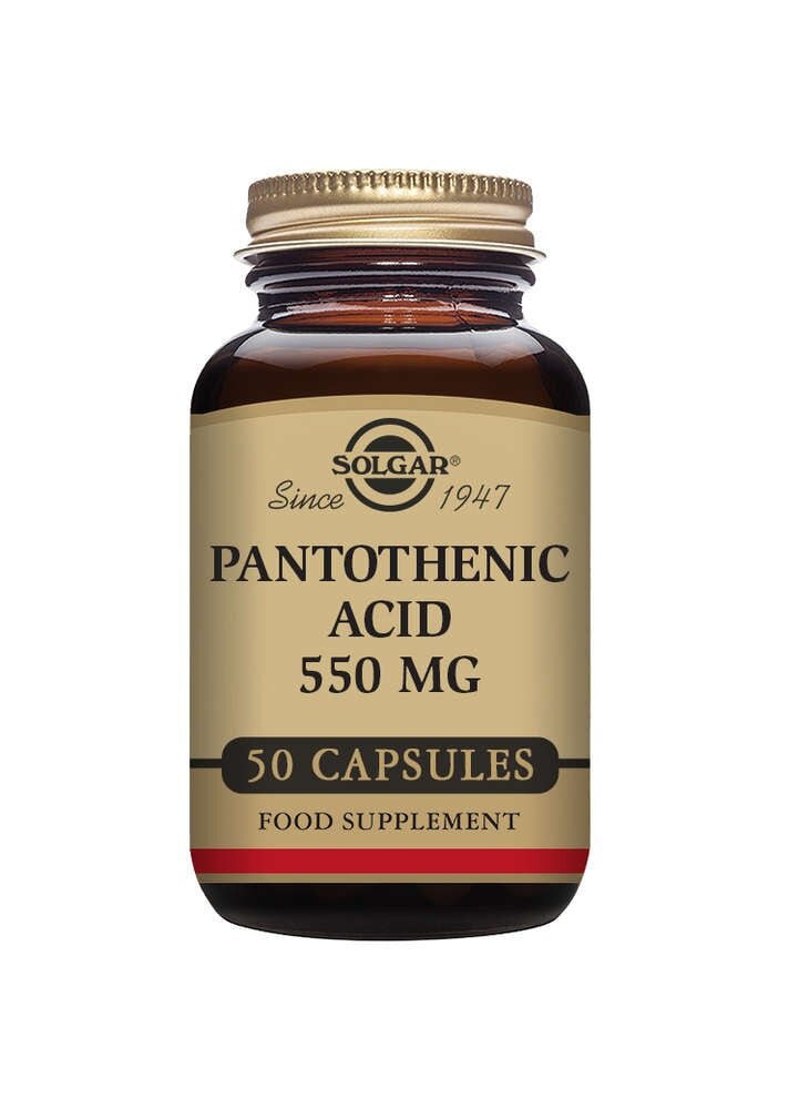 Solgar Pantothenic Acid 550 mg