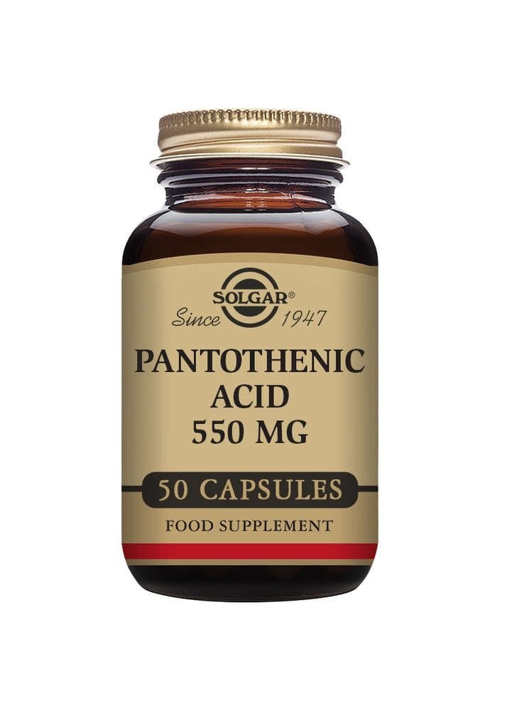 Solgar Pantothenic Acid 550 mg